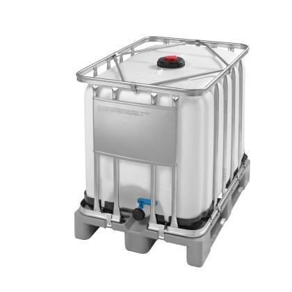 IBC Contianer 600 Liter UN, Plastpall, 150 mm fyll