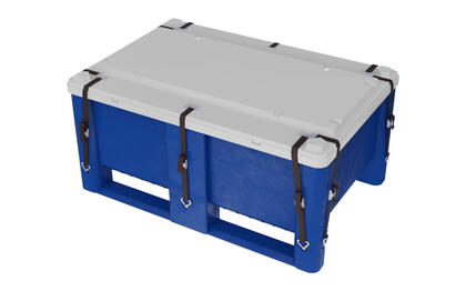 Dolav 800 UN S540 är en UN - godkänd plastcontainer för insamling av exempelvis litiumbatterier.