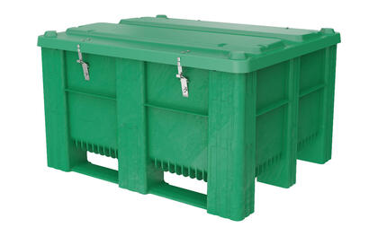 For sikker håndtering av farlig gods som batterier, aerosoler og malingsrelaterte materialer, er Dolav plastcontainere løsningen. Plastcontaineren kan skreddersys til kundens behov og krav.
