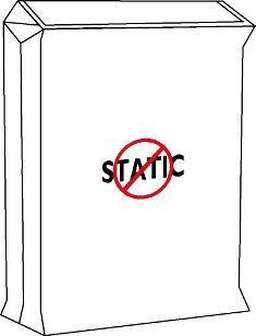 PE-sekk med ventil - Antistatisk (Bildet eies av Accon)