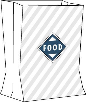 PE-sekk med åpen topp næringsmiddelgodkjent - friksjon (Bildet eies av Accon)