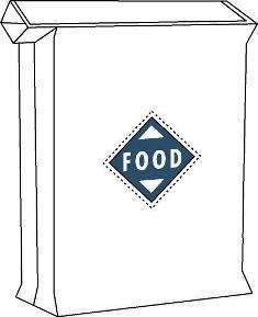 PE-sekk med utenpåliggende ventil Næringsmiddelgodkjent (Bildet eies av Accon)