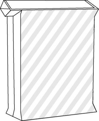 PE-sekk med utenpåliggende ventil - Friksjon (Bildet eies av Accon)